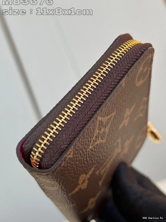 AAA Pruses Bags Noa Vuitton Louis Compact Wallet-11*8.5*1.5CM 0807